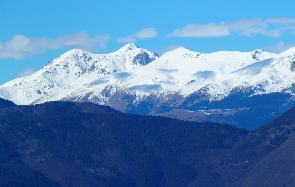 Utsikt til Alpes Maritimes Bajardo.