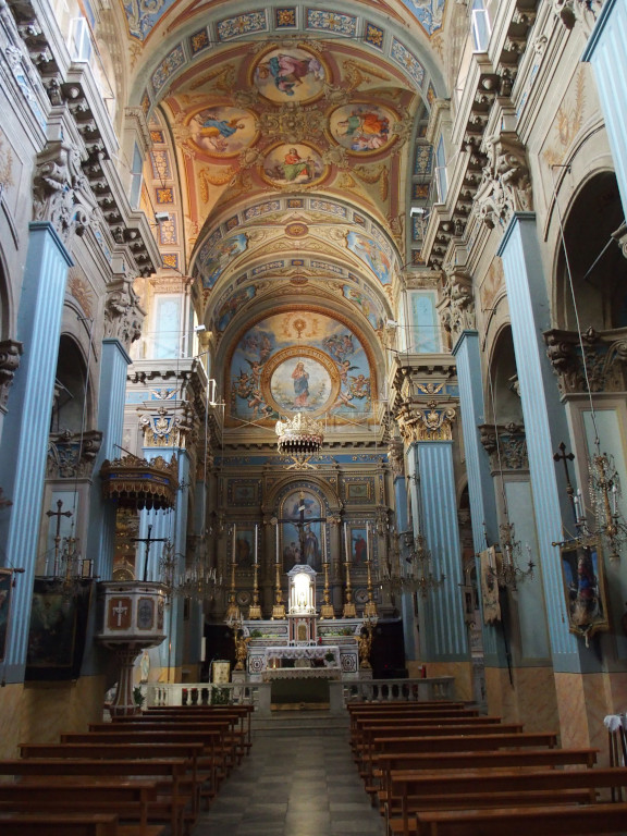 Chiesa di San Nicolò di Bari; midtskipet.